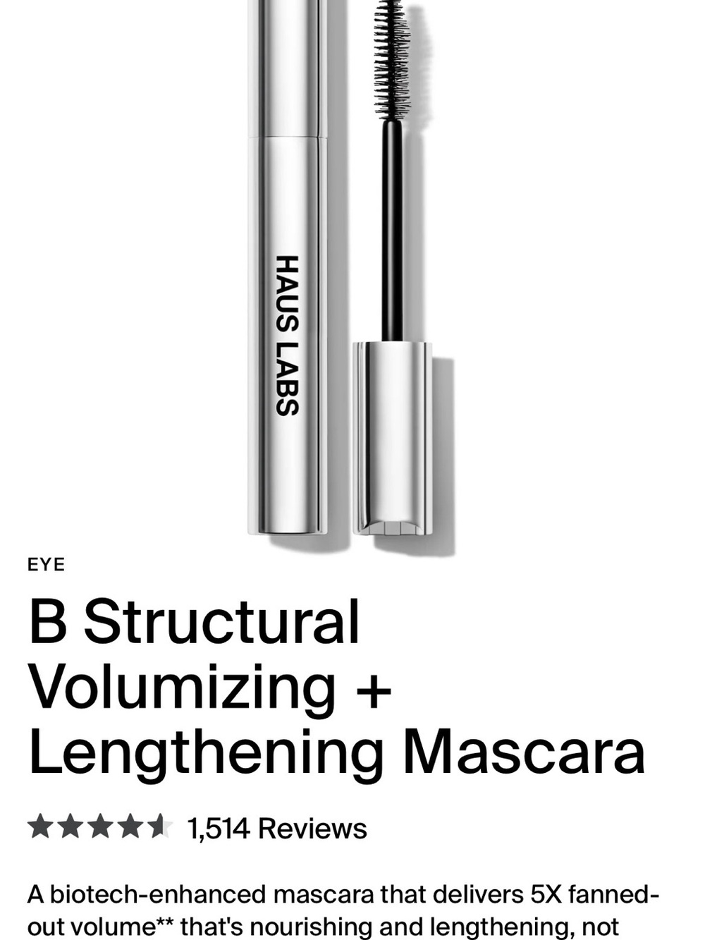 Haus Labs By Lady Gaga SET Lip Glaze & Volumizing Mascara Set